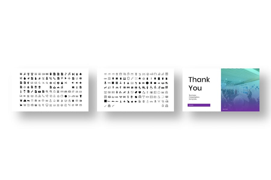 渐变色商业计划企业合作产品推广营销多用途PPT模板 - 顶尖PPT