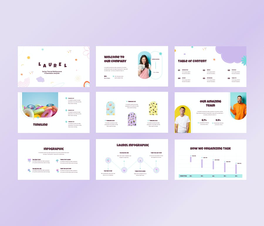 多用途创意商务项目汇报PPT模板 - 顶尖PPT