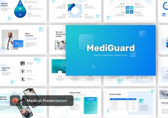 医学卫生知识教育宣传PPT模板 - 顶尖PPT