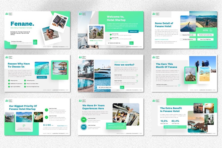 酒店行业创业方案讲述展示Keynote模板 - 顶尖PPT