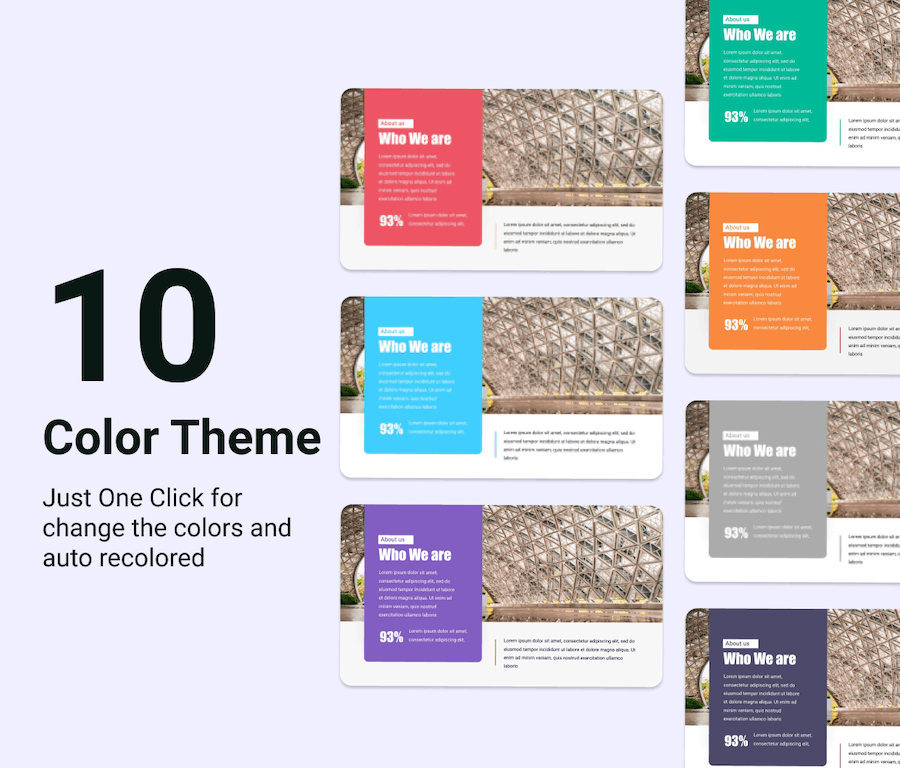 紫色创意公司介绍演示PPT模板 - 顶尖PPT