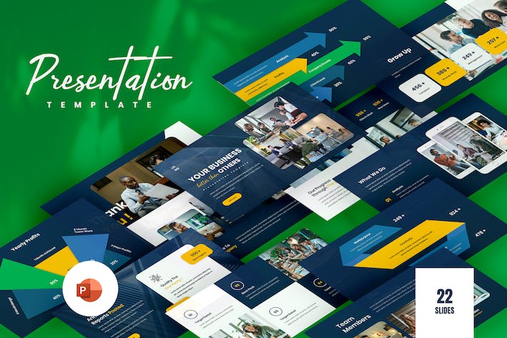 公司团队业务合作PPT模板 - 顶尖PPT