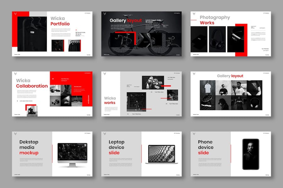 商务企业品牌营销推广Keynote模板 - 顶尖PPT