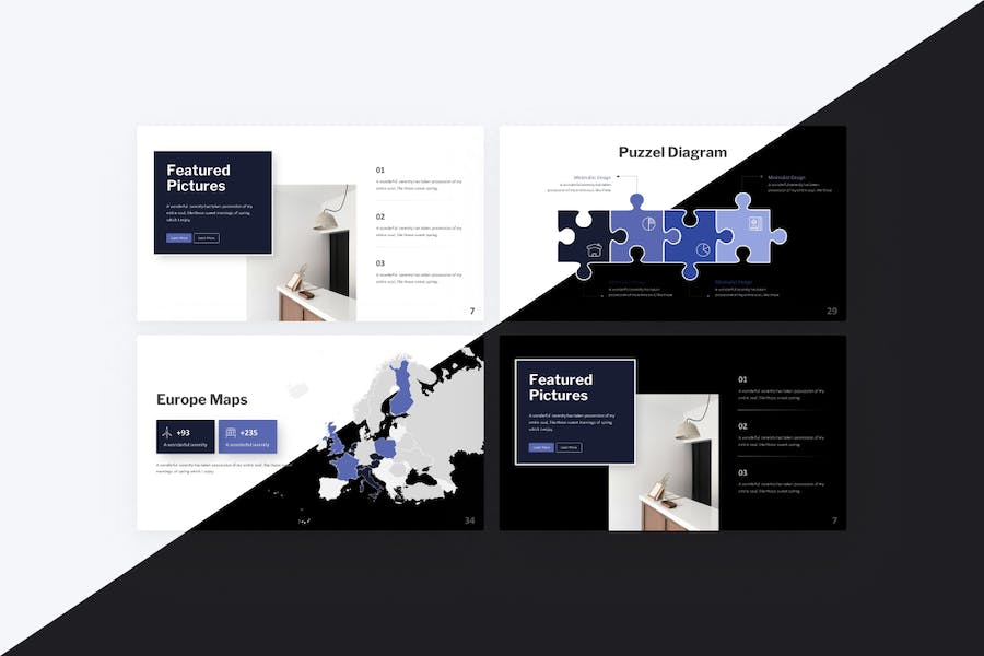 简约商务商业通用keynote模板 - 顶尖PPT