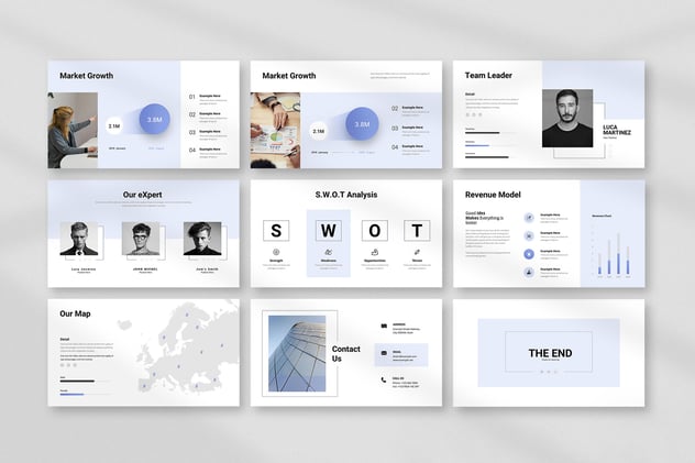 商业计划融资营销方案PPT模板 - 顶尖PPT