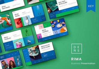 商务工作汇报总结演讲Keynote模板 - 顶尖PPT