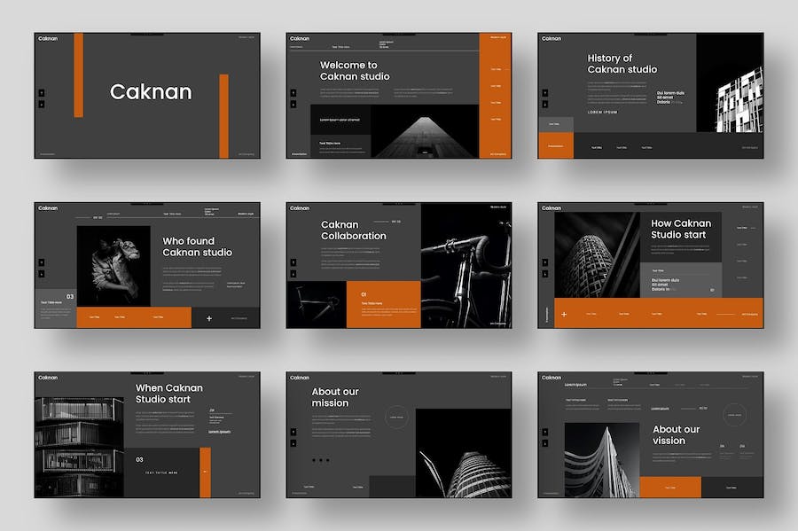 简约灰色企业介绍计划总结keynote模板 - 顶尖PPT