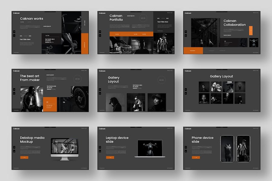 简约灰色企业介绍计划总结keynote模板 - 顶尖PPT