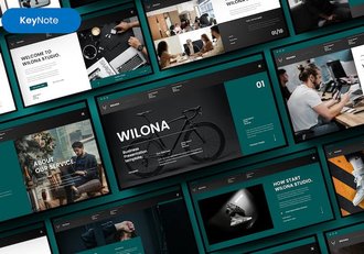 企业展示商务演讲Keynote模板 - 顶尖PPT