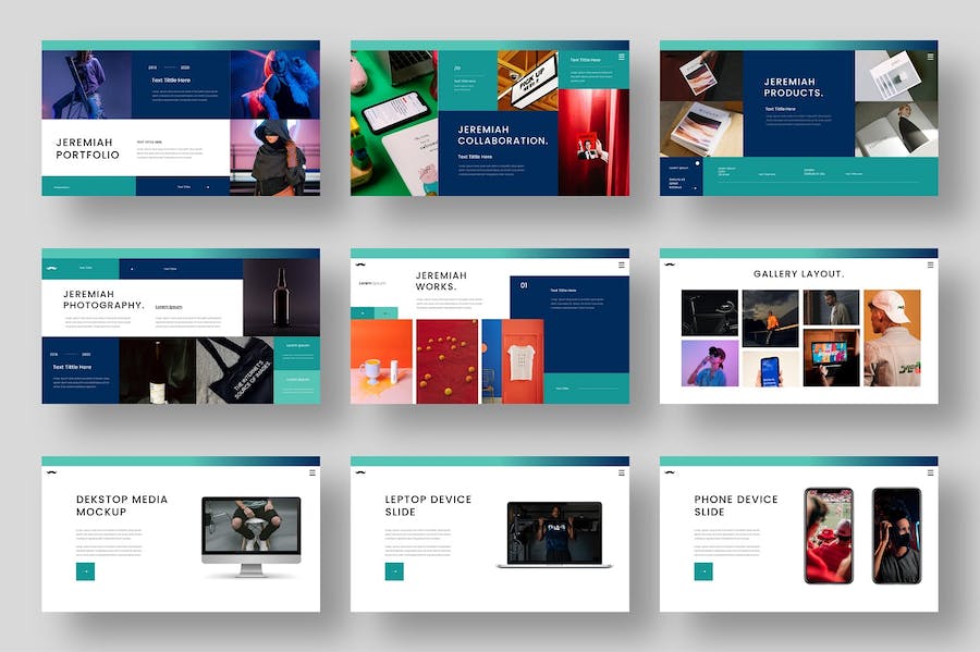 国外商业商务产品展示项目介绍keynote模板 - 顶尖PPT
