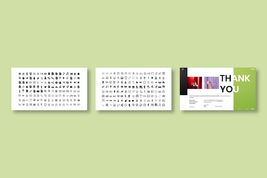 商业品牌展示方案市场推介PPT模板 - 顶尖PPT