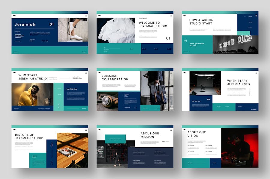 国外商业商务产品展示项目介绍keynote模板 - 顶尖PPT