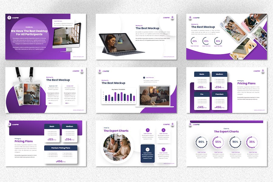 饮品营销前期推广Keynote模板 - 顶尖PPT