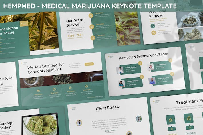 医用植物介绍展示产地介绍通用keynote模板 - 顶尖PPT