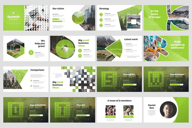 商业提案多用途国外PPT模板 - 顶尖PPT