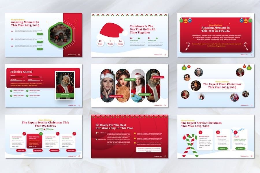 圣诞节活动策划推广宣传方案PPT模板 - 顶尖PPT