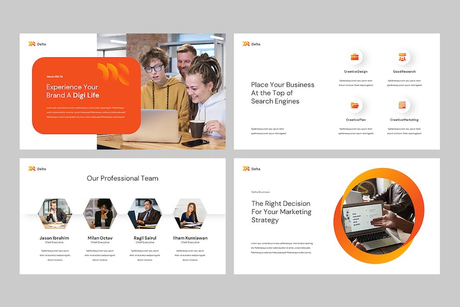 欧美风格商业路演融资计划PPT模板 - 顶尖PPT