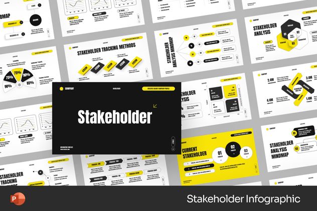 投资利益分析可视化图形展示PPT模板 - 顶尖PPT