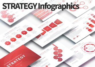 战略信息展示图形PPT模板 - 顶尖PPT