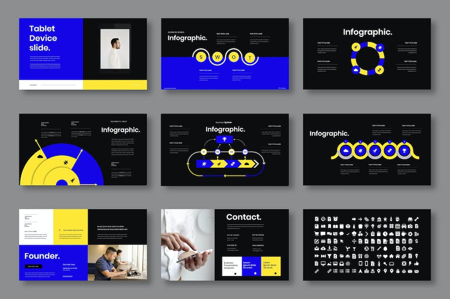 商务业务融资计划推介Keynote模板 - 顶尖PPT