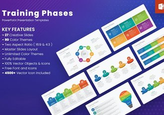 培训课程阶段规划PPT模板 - 顶尖PPT