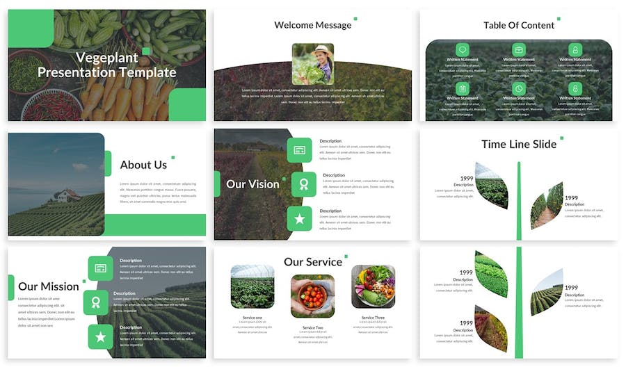 农业种植讲述展示生产管理运营PPT模板 - 顶尖PPT