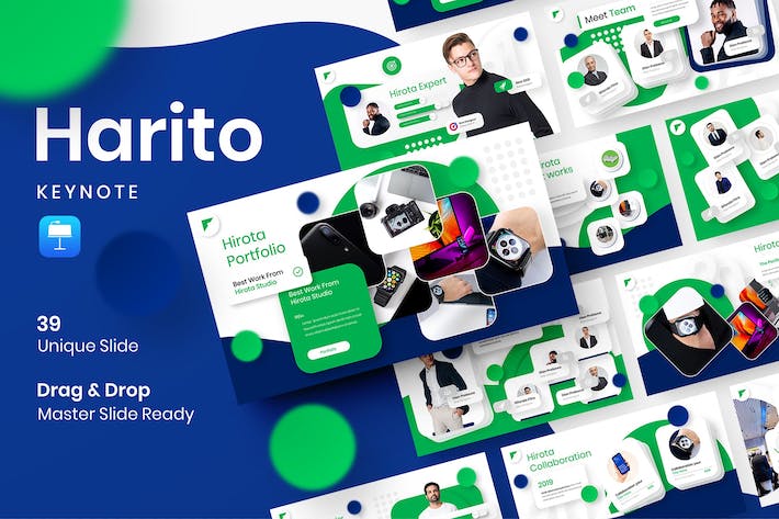 商业企业运营管理讲述方案Keynote模板 - 顶尖PPT