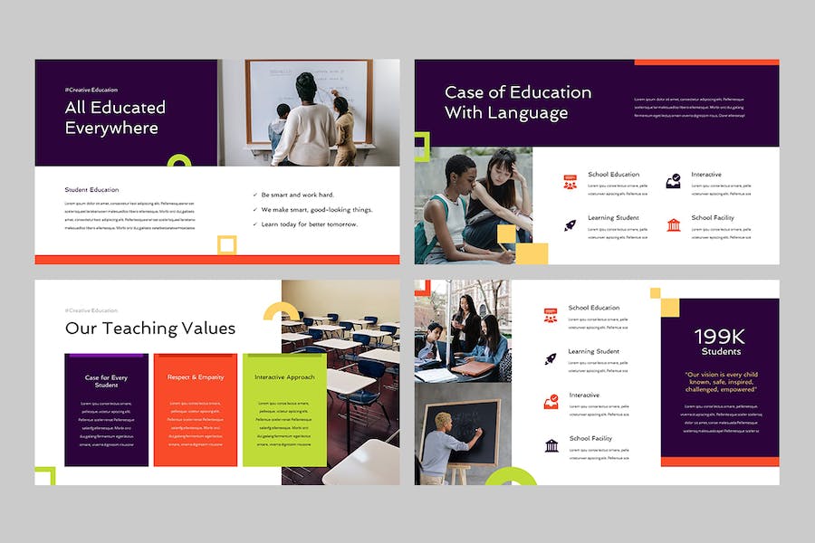 教育培训教学课程内容设计PPT模板 - 顶尖PPT