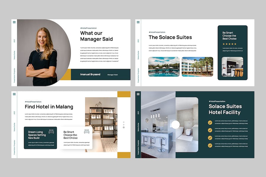 酒店旅游服务推介讲述Keynote模板 - 顶尖PPT