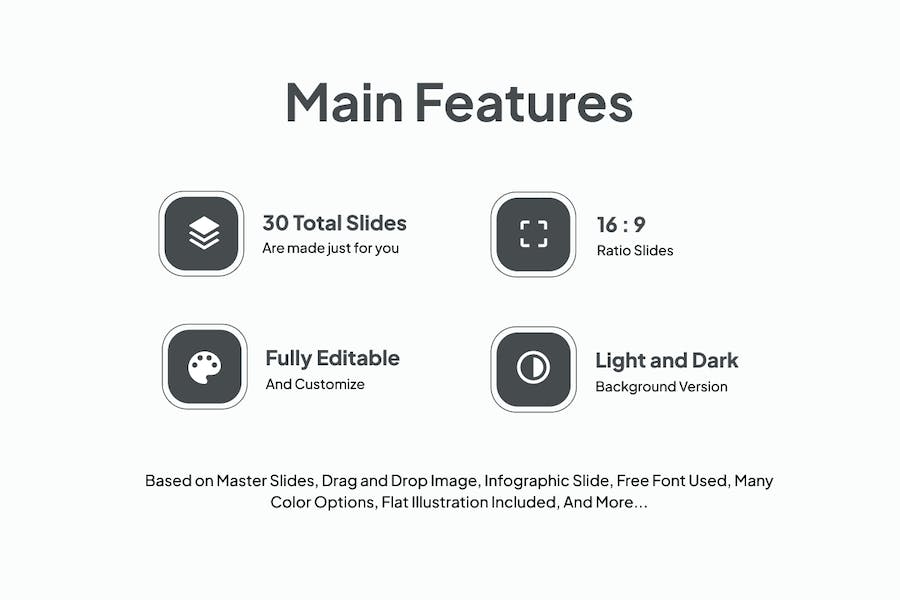 咖啡馆活动餐饮美食介绍展示国外PPT模板 - 顶尖PPT