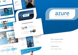 蓝色商业计划团队介绍年计划总结通用PPT模板 - 顶尖PPT