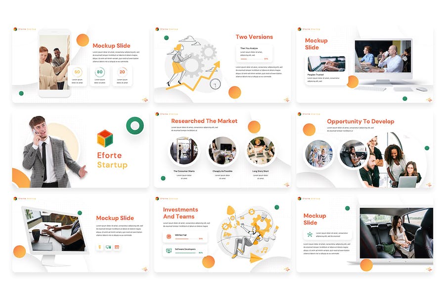 创业多用途融资项目规划Keynote模板 - 顶尖PPT