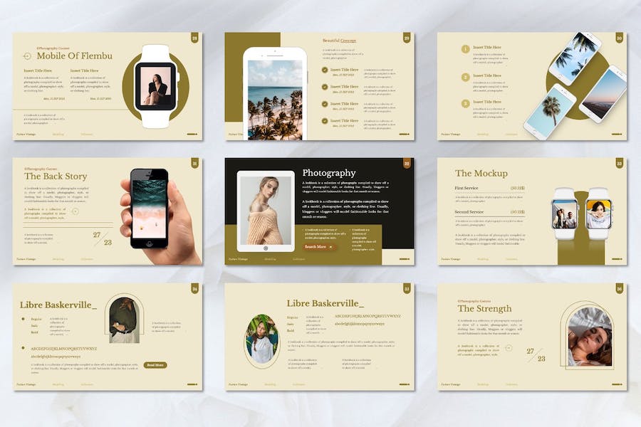 摄影技术讲述展示方案应用推介PPT模板 - 顶尖PPT