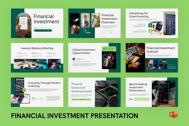 金融投资理财管理方案PPT模板 - 顶尖PPT