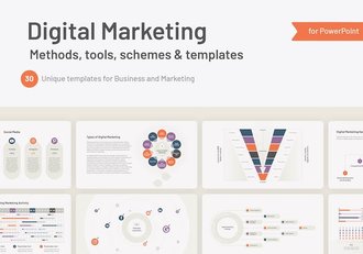 数字营销推广方案PPT模板 - 顶尖PPT
