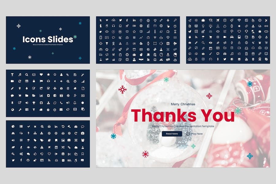 圣诞快乐圣诞节活动策划圣诞派对PPT模板 - 顶尖PPT