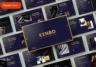 商务黑金风格公司介绍计划总结PPT目标 - 顶尖PPT