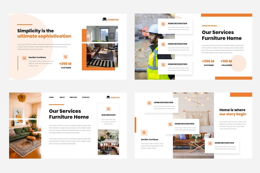 家居装饰家具销售推介方案PPT模板 - 顶尖PPT