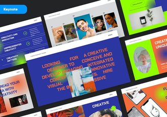 被动型主题概念解析展示Keynote模板 - 顶尖PPT