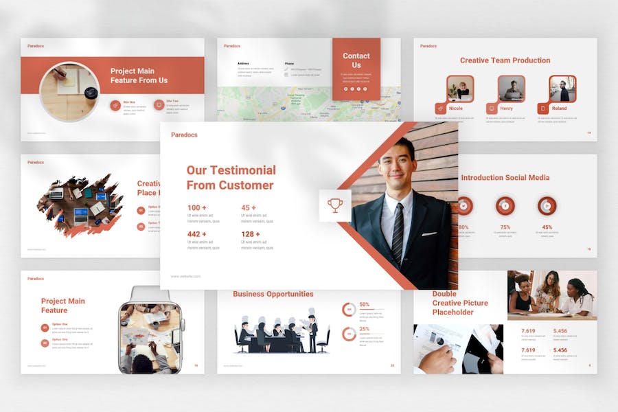 简约大气营销策划商业计划企业合作商务通用keynote模板 - 顶尖PPT