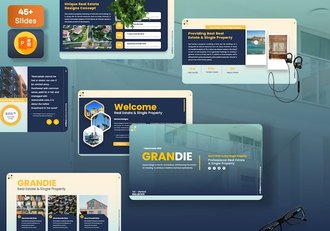 房地产讲述展示销售方案推介PPT模板 - 顶尖PPT