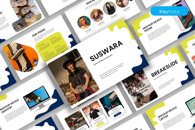 创意品牌战略规划演讲Keynote模板 - 顶尖PPT