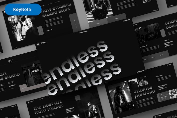 商务企业长期发展战略规划Keynote模板 - 顶尖PPT