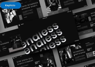 商务企业长期发展战略规划Keynote模板 - 顶尖PPT