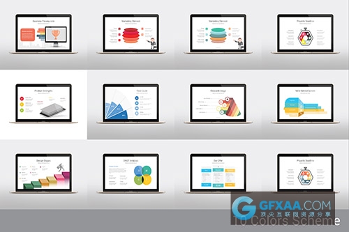 75页智能商务全动画PPT模板 - 顶尖PPT