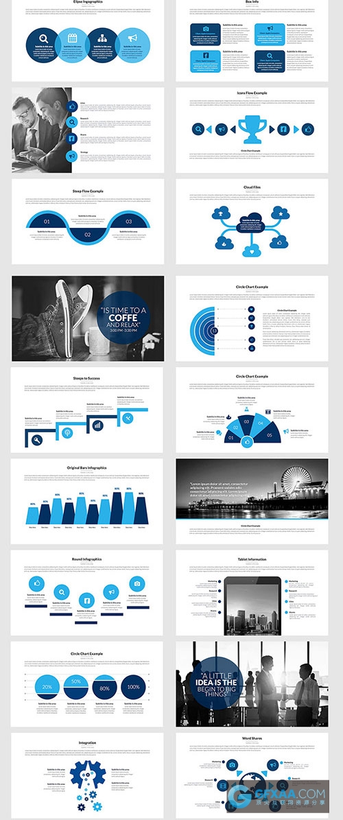 Keynote+PPT高大上动画通用模板 - 顶尖PPT