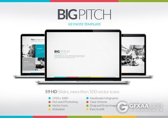 57页精美动画效果商务通用Keynote模板 - 顶尖PPT