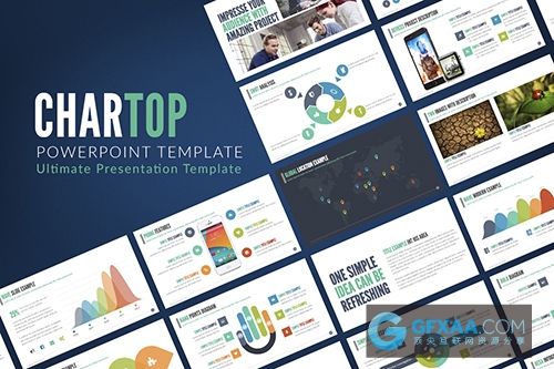 商务商用汇报计划PPT模板 - 顶尖PPT