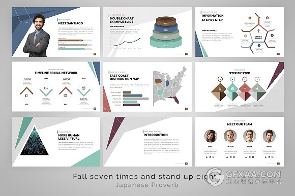 65页高端商务合作公司介绍PPT模板 - 顶尖PPT