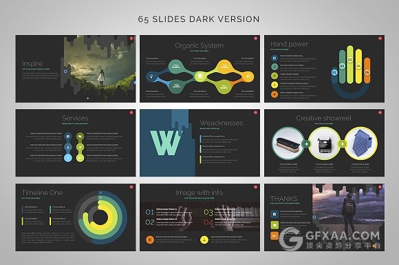 65页创业排版商务会议通用PPT模板 - 顶尖PPT